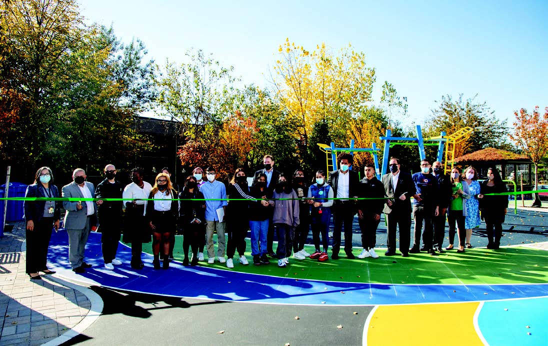 In 2020, the Futures Fund awarded a grant to the Trust for Public Land to develop a low impact development schoolyard to reduce stormwater pollution in Elmhurst, Queens.