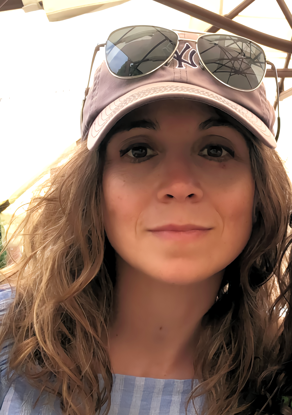A headshot of Dr. Maria Tzortziou. 
