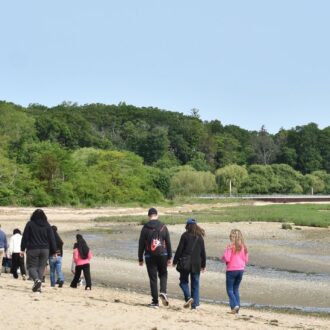 LISCIF Subawardee Citizens Campaign for the Environment tours project site in Oyster Bay, New York. Photo Credit: RAE