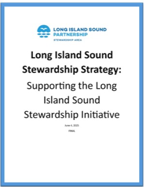 Cover page of the Long Island Sound Stewardship Strategy