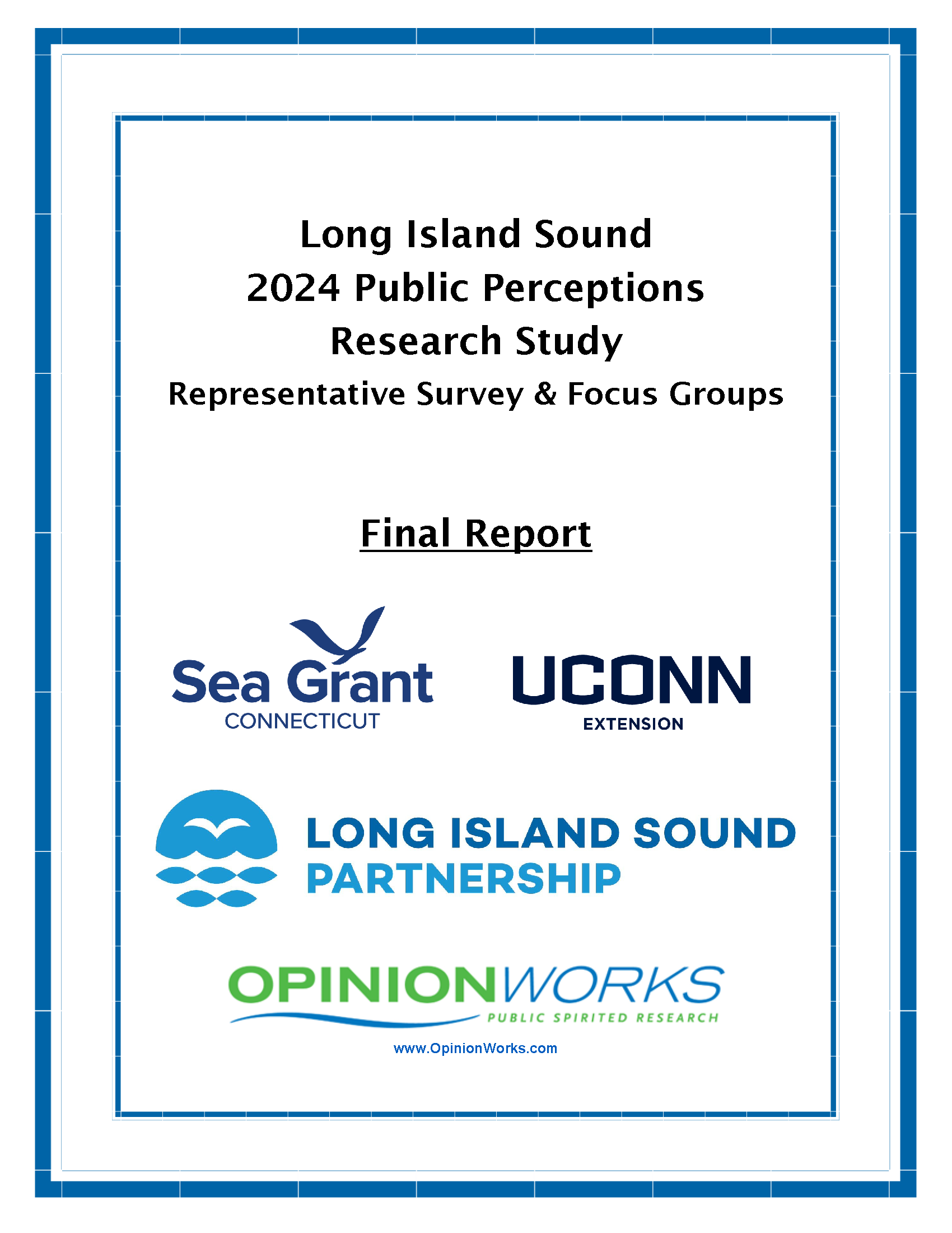 cover of the public perception survey